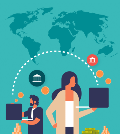 Illustration des paiements dans le logiciel Iziago