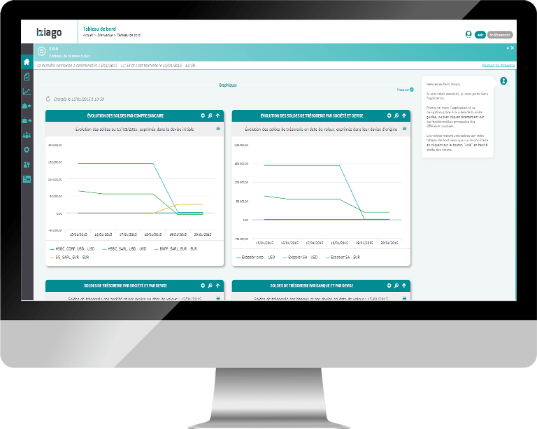 Ordinateur dashboard